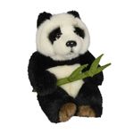 Jucarii, Copii si Bebe - Jucarii si jocuri - Jucarii de plus - Urs Panda de plus cu bambus 18cm nat geo - Infinity.ro