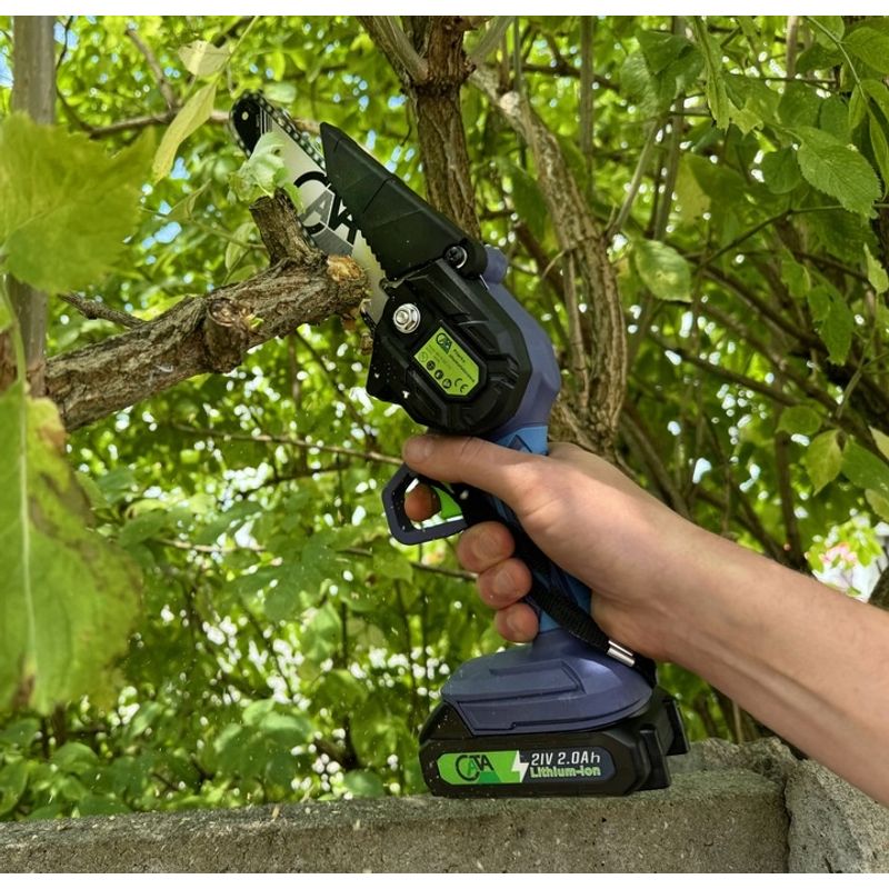 Casa si Gradina - Constructii - Scule electrice si accesorii - Fierastraie electrice - FIERASTRAU CU LANT cu acumulator 21V 2A MXM66170 - Infinity.ro