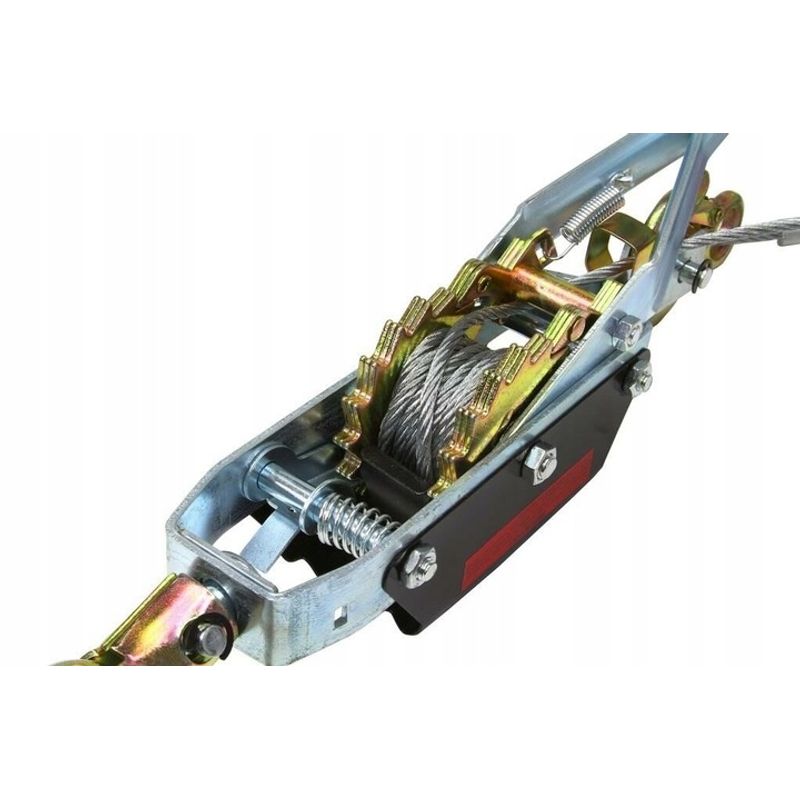 Casa si Gradina - Constructii - Depozitare, transport si protectie - Echipamente pentru transport si ridicat - Troliu manual 4 tone cu cablu – doua trepte de viteza, lungime 2,5 m – model MXM80741 - Infinity.ro