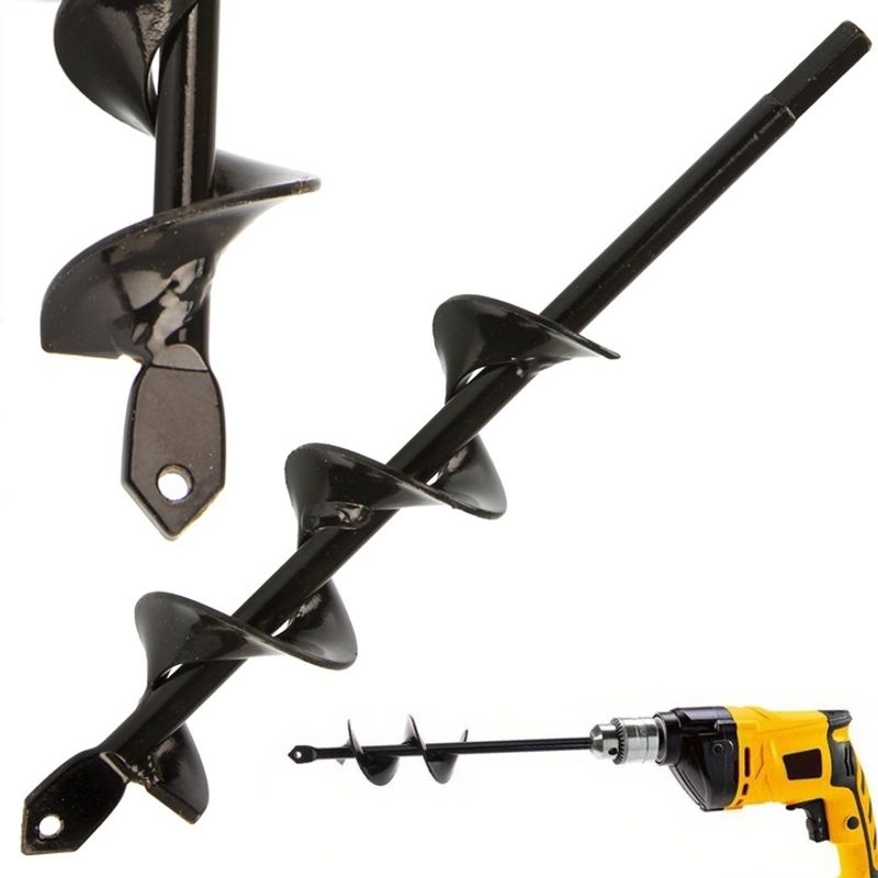 Casa si Gradina - Gradinarit si plante - Utilaje gradina - Motosape si motocultoare - Foreza spiralata pentru bormasina 5×22 cm – model XM83181 - Infinity.ro