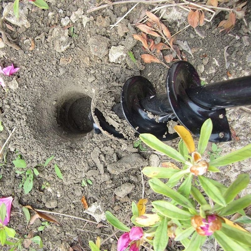 Casa si Gradina - Gradinarit si plante - Utilaje gradina - Motosape si motocultoare - Foreza spiralata pentru bormasina 5×22 cm – model XM83181 - Infinity.ro