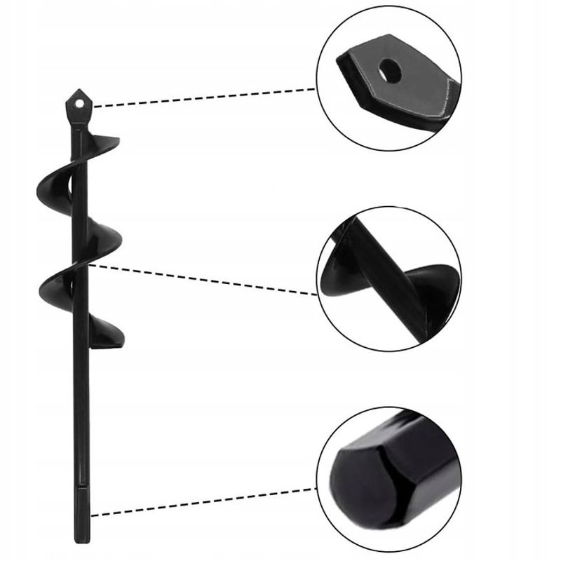 Casa si Gradina - Gradinarit si plante - Unelte gradinarit - Accesorii pentru unelte gradinarit - Foreza de gradina pentru plantare 4×22 cm – model XM83180 - Infinity.ro
