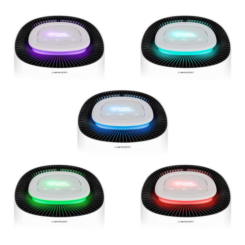 Casa si Gradina - Constructii - Scule electrice si accesorii - Scule multifunctionale si accesorii - Purificator de aer 50mp 3 filtre 400 m3/h UNI_AIR PURIFIER_02 10250430 Uniprodo - Infinity.ro