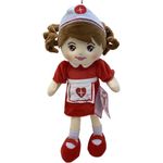 Jucarii, Copii si Bebe - Jucarii si jocuri - Jucarii de plus - Papusica de plus Doctorita Asistenta - Infinity.ro