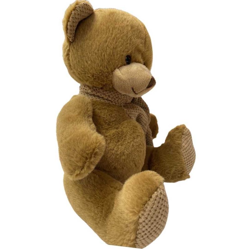 Jucarii, Copii si Bebe - Jucarii si jocuri - Jucarii de plus - Ursulet maro de plus Maxi lumanare botez - Infinity.ro