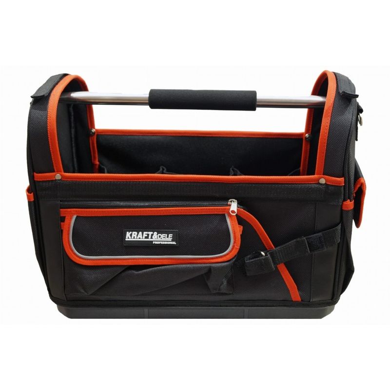 Casa si Gradina - Constructii - Scule electrice si accesorii - Scule multifunctionale si accesorii - Geanta pentru scule 9 buzunare 3 interior 6 exterior KraftDele MX2050 - Infinity.ro