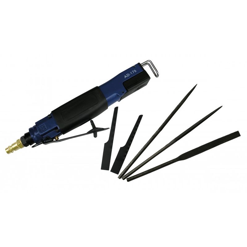 Casa si Gradina - Constructii - Scule electrice si accesorii - Fierastraie electrice - Ferastrau TIP traforaj si pila pneumatica ADLER AD-178 cursa 10mm - Infinity.ro