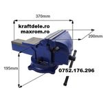 Casa si Gradina - Constructii - Scule de mana si unelte - Seturi scule - Menghina triaxiala rotativa cu nicovala 200 mm KraftDele KD1104 TBC - Infinity.ro