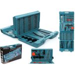 Casa si Gradina - Constructii - Scule de mana si unelte - Seturi scule - Set scule, burghie, freze 217 piese KraftDele KD990 TBC - Infinity.ro