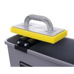 Casa si Gradina - Constructii - Scule electrice si accesorii - Mese de taiat materiale de constructii - Galeata pentru chituire 24l Ccu gletiere x 3 spatula de mestecare si 4 roti - Infinity.ro