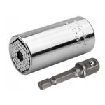 Casa si Gradina - Constructii - Scule de mana si unelte - Chei si truse chei - Cheie tubulara universala 7-19mm 1/4"-3/4" cu adaptor TLBC1561 - Infinity.ro