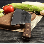 Casa si Gradina - Bucatarie si vesela - Vesela si tacamuri - Cutite si seturi de cutite - Cutit Japonez Profesional, Otel Inoxidabil, Maner Antiaderent, Lama Ascutita si Durabila, Lungime 30cm, FOXTER® - Infinity.ro