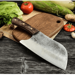 Casa si Gradina - Bucatarie si vesela - Vesela si tacamuri - Cutite si seturi de cutite - Cutit Japonez Profesional, Otel Inoxidabil, Maner Antiaderent, Lama Ascutita si Durabila, Lungime 30cm, FOXTER® - Infinity.ro