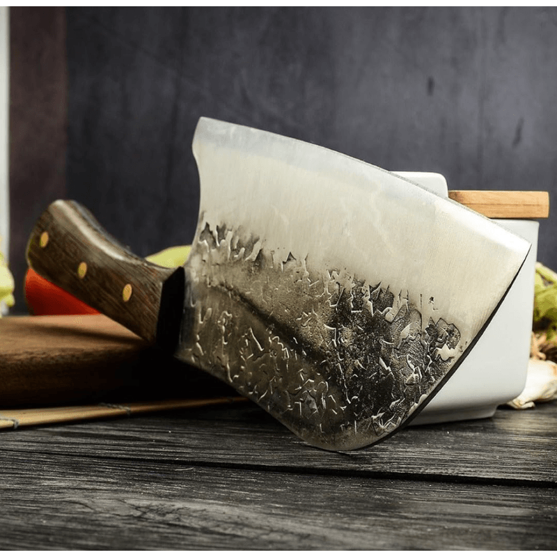 Casa si Gradina - Bucatarie si vesela - Vesela si tacamuri - Cutite si seturi de cutite - Cutit Japonez Profesional, Otel Inoxidabil, Maner Antiaderent, Lama Ascutita si Durabila, Lungime 30cm, FOXTER® - Infinity.ro