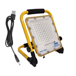 Sport si Outdoor - Camping - Articole solare camping - Alte articole solare camping - Proiector LED Portabil 100W, 6500K, IP66, 360°, Aluminiu, Iluminare puternica in 4 moduri, Autonomie pana la 12 ore - Infinity.ro