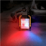 Sport si Outdoor - Camping - Articole solare camping - Alte articole solare camping - Proiector LED Portabil 100W, 6500K, IP66, 360°, Aluminiu, Iluminare puternica in 4 moduri, Autonomie pana la 12 ore - Infinity.ro