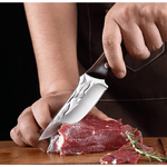 Sport si Outdoor - Camping - Cutite, bricege si accesorii - Cutit Outdoor, 21 cm, Otel inoxidabil, Teaca protectie, Maner Antiaderent Ergonomic din lemn, Lama Ascutita si Durabila - Infinity.ro