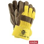 Casa si Gradina - Constructii - Echipamente de lucru - Manusi protectia muncii - Manusi de protectie din piele rezistente la uzura RLMY YCK 10 - Infinity.ro