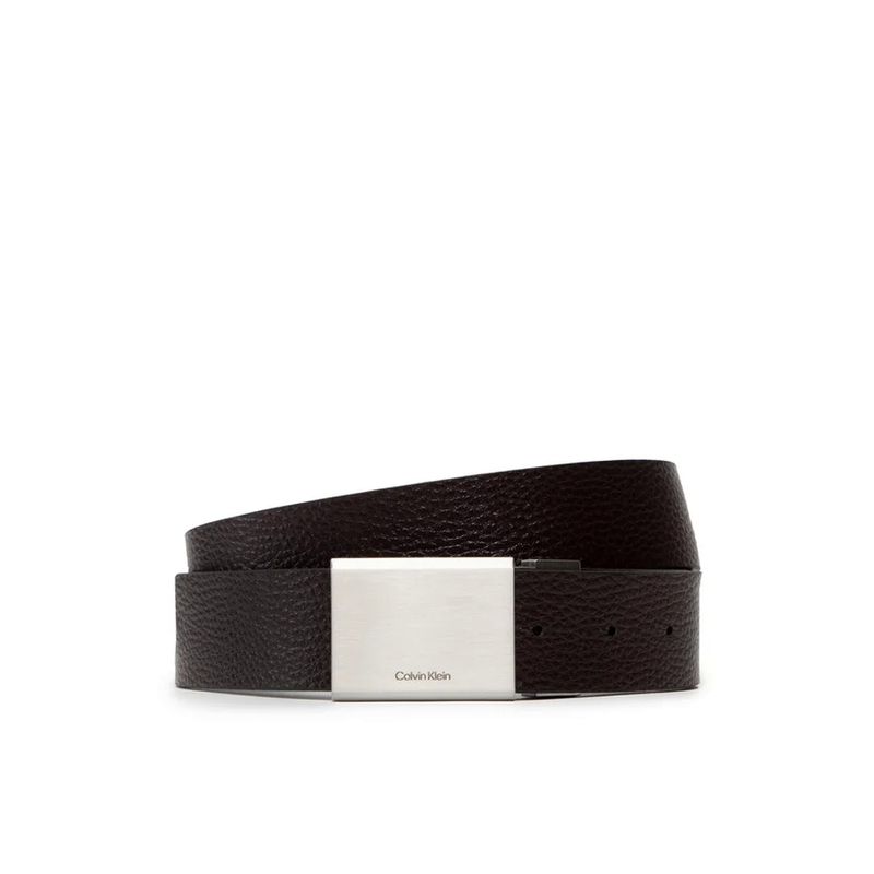 Fashion, accesorii si bijuterii - Barbati - Accesorii barbati - Curele barbati - Curea barbati Calvin Klein Clean Plaque Belt Gs 2 Straps K50K507937 85 Negru - Infinity.ro