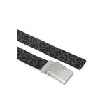 Fashion, accesorii si bijuterii - Barbati - Accesorii barbati - Curele barbati - Curea barbati Calvin Klein Clean Plaque Belt Gs 2 Straps K50K507937 85 Negru - Infinity.ro