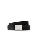 Fashion, accesorii si bijuterii - Barbati - Accesorii barbati - Curele barbati - Curea barbati Calvin Klein Clean Plaque Belt Gs 2 Straps K50K507937 105 Negru - Infinity.ro