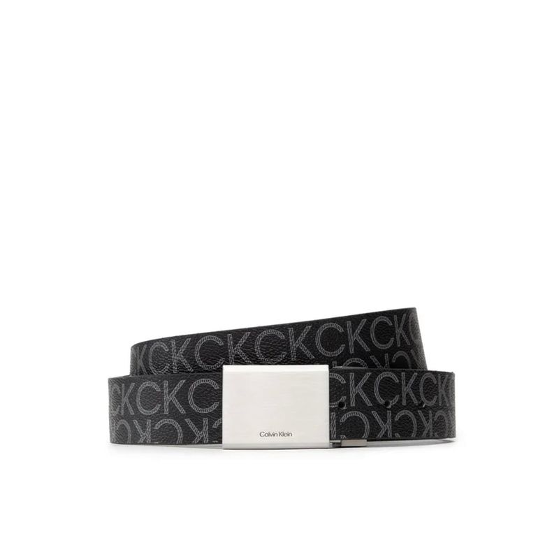 Fashion, accesorii si bijuterii - Barbati - Accesorii barbati - Curele barbati - Curea barbati Calvin Klein Clean Plaque Belt Gs 2 Straps K50K507937 105 Negru - Infinity.ro