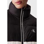 Fashion, accesorii si bijuterii - Barbati - Imbracaminte - Jachete si geci barbati - Geaca de iarna Calvin Klein Jeans J30J325584 L INTL Negru | Alb - Infinity.ro