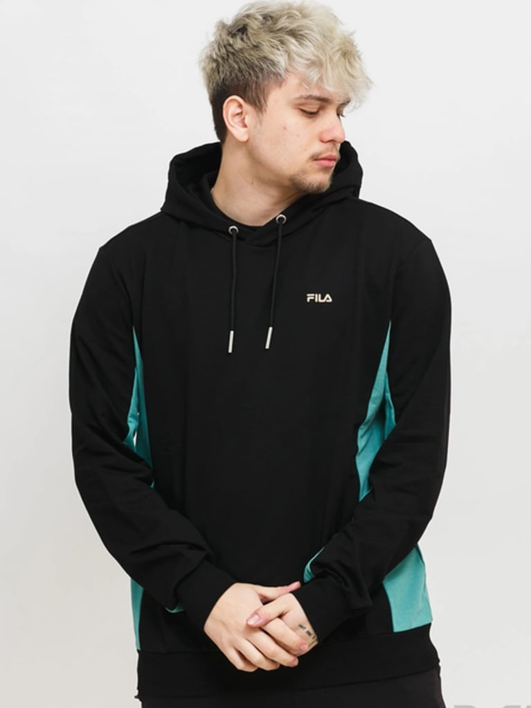 Hanorac barbati Fila Blankaholm FAM0326 S INTL Negru