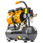 Casa si Gradina - Electrice - Echipamente electrice - Compresoare - Compresor fara ulei 6L, 8 bar, 230V, PM-KBO-6T, Powermat, PM1282 - Infinity.ro