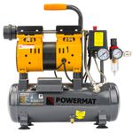 Casa si Gradina - Electrice - Echipamente electrice - Compresoare - Compresor fara ulei 6L, 8 bar, 230V, PM-KBO-6T, Powermat, PM1282 - Infinity.ro