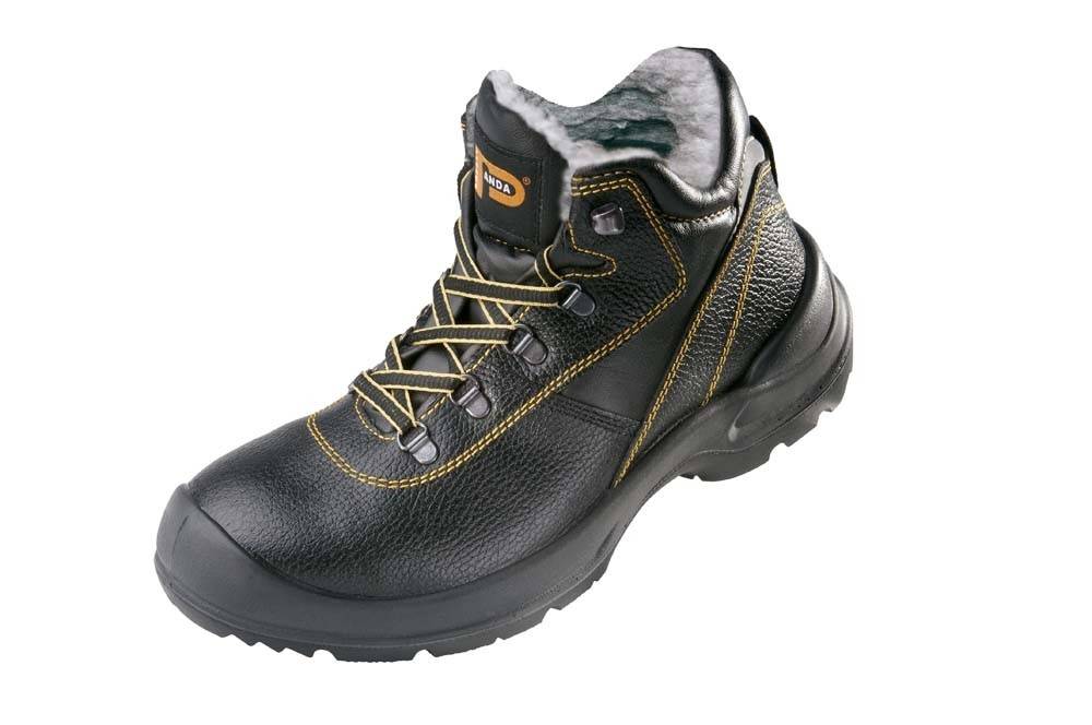 Bocanci de iarna 99990L ORSETTO S3 CL Panda Masculin Negru 42