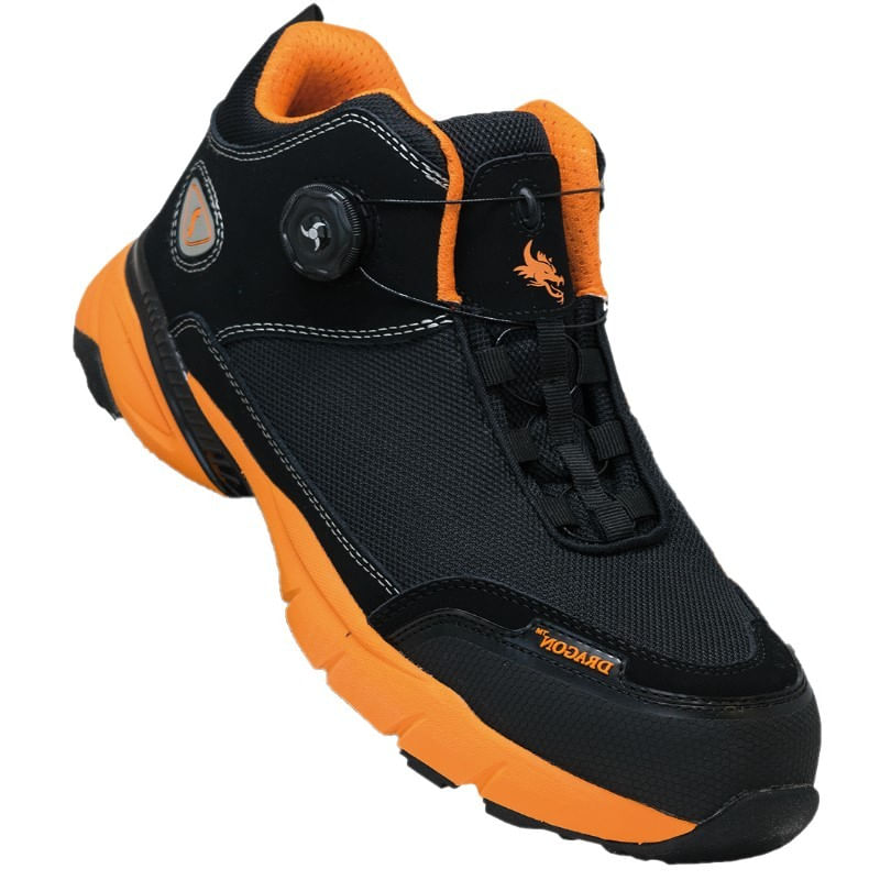 Casa si Gradina - Constructii - Echipamente de lucru - Incaltaminte protectia muncii - Bocanci de protectie, BRBOOSTER SB, cu bombeu compozit Negru 44 - Infinity.ro