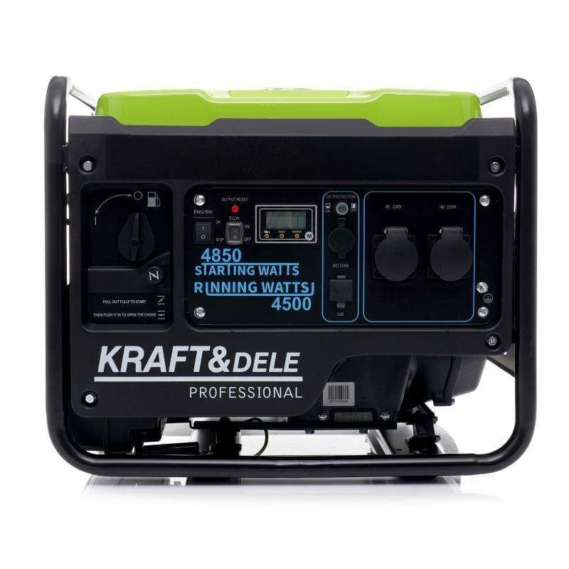 Casa si Gradina - Electrice - Generatoare electrice - Generator curent invertor, 4.5kW/4.85kW, KD688, Kraft&Dele - Infinity.ro
