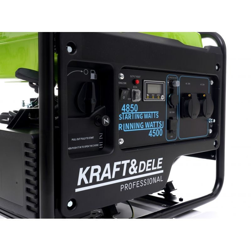 Casa si Gradina - Electrice - Generatoare electrice - Generator curent invertor, 4.5kW/4.85kW, KD688, Kraft&Dele - Infinity.ro