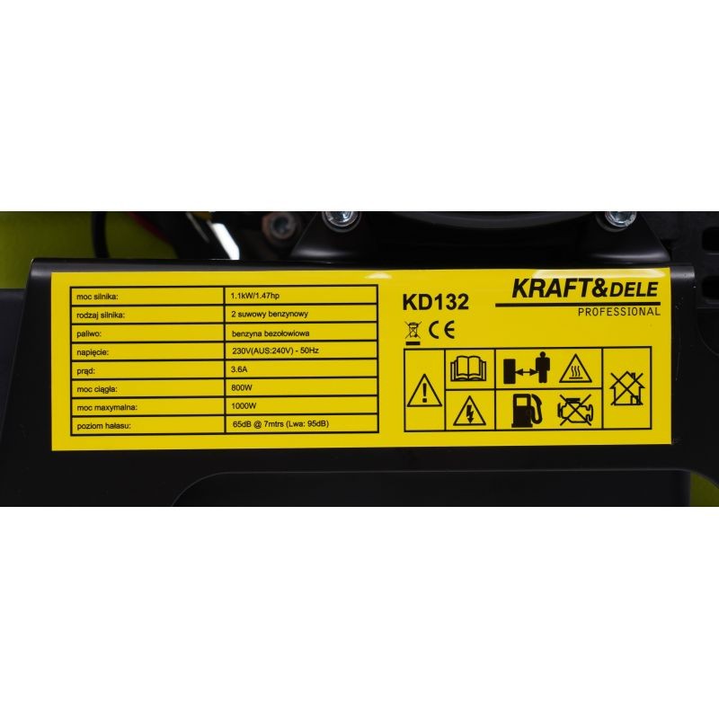 Casa si Gradina - Electrice - Generatoare electrice - Generator curent invertor, 1kW, KD132, Kraft&Dele - Infinity.ro