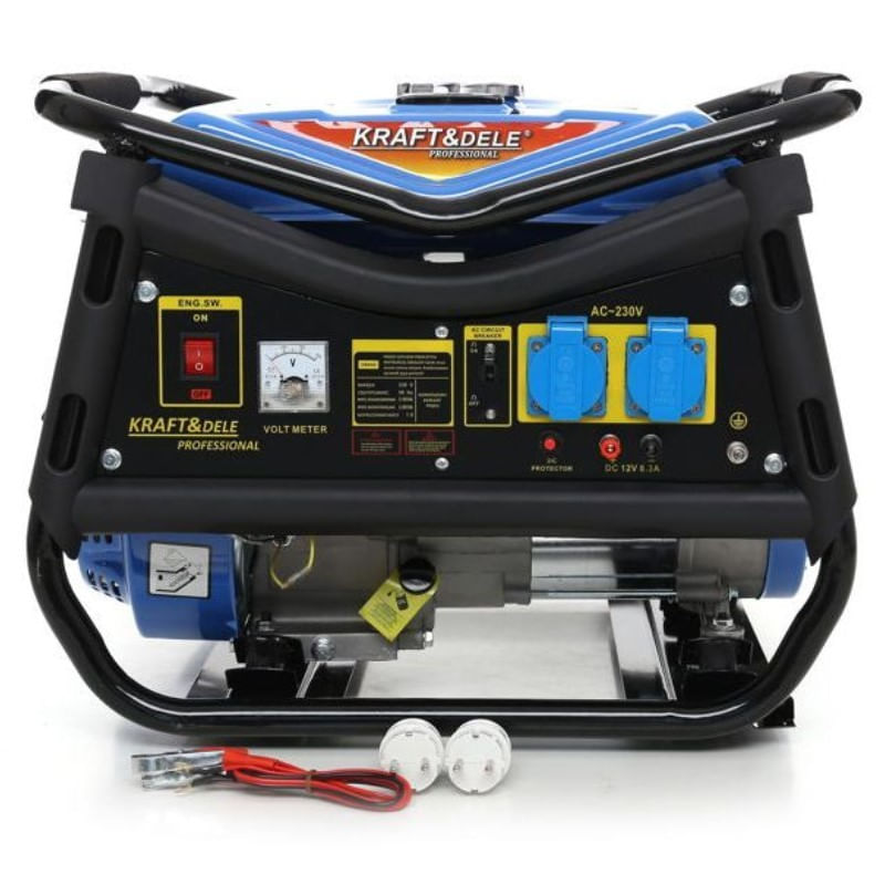Casa si Gradina - Electrice - Generatoare electrice - Generator, Kraft&Dele KD141, 3000 W, 15 L, 230V / 50Hz, monofazat - Infinity.ro