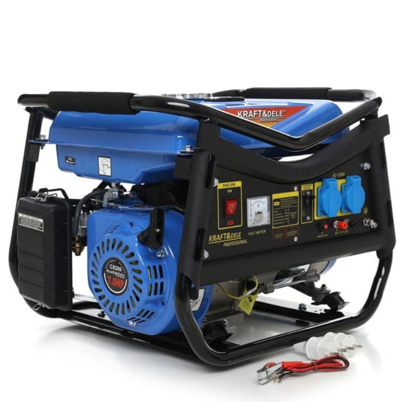 Casa si Gradina - Electrice - Generatoare electrice - Generator, Kraft&Dele KD141, 3000 W, 15 L, 230V / 50Hz, monofazat - Infinity.ro