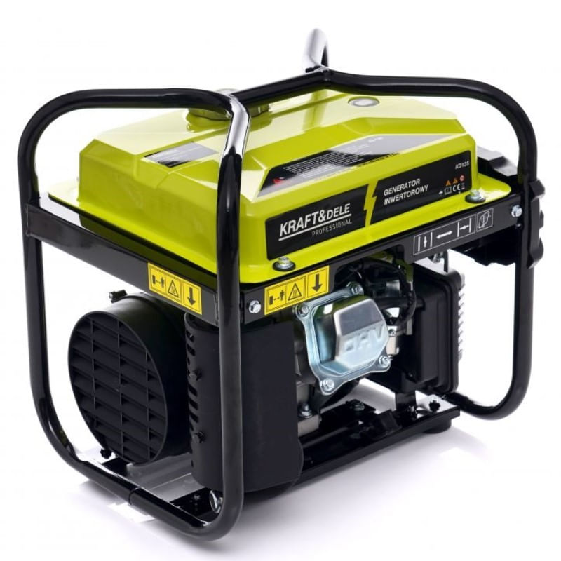 Casa si Gradina - Electrice - Generatoare electrice - Generator de curent, Kraft&Dele, pe benzina, tip invertor, 2000W, 230V, 4CP - Infinity.ro