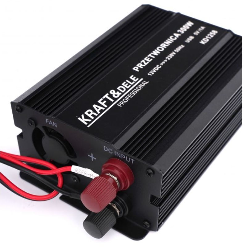 Auto si Moto - Reparatii si depanare - Invertoare auto - Convertor de tensiune, 300W - 600W 12V, KD1258, Kraft&Dele - Infinity.ro