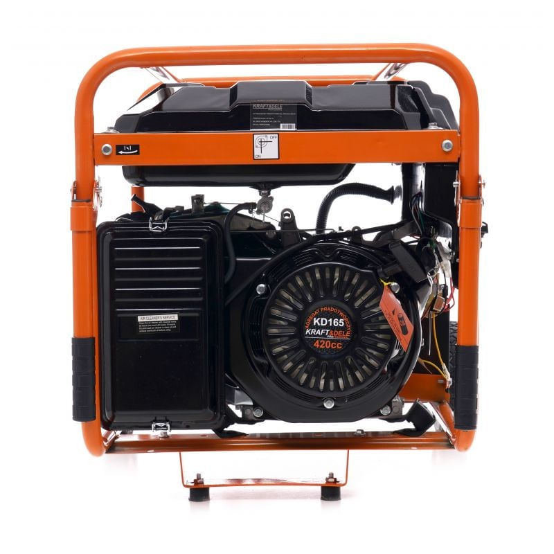Casa si Gradina - Electrice - Generatoare electrice - Generator de curent, 5500W 12/230V/380V, KD165, Kraft&Dele - Infinity.ro