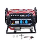 Casa si Gradina - Electrice - Generatoare electrice - Generator de curent, Kraft&dele, 3000w, pe benzina, KD136 - Infinity.ro
