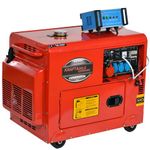 Casa si Gradina - Electrice - Generatoare electrice - Generator motorina cu ATS Kraft&Dele KD121, 7000W, 230/400V - Infinity.ro