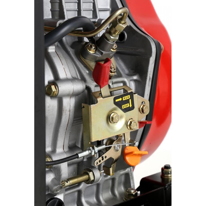 Casa si Gradina - Electrice - Generatoare electrice - Generator curent diesel, 6500W/ 230V, KD122, Kraft&Dele - Infinity.ro