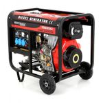 Casa si Gradina - Electrice - Generatoare electrice - Generator curent diesel, 6500W/ 230V, KD122, Kraft&Dele - Infinity.ro