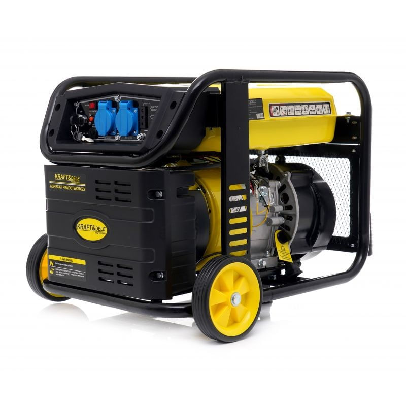 Casa si Gradina - Electrice - Generatoare electrice - Generator curent invertor, de 4.8kW, KD194, Kraft&Dele - Infinity.ro