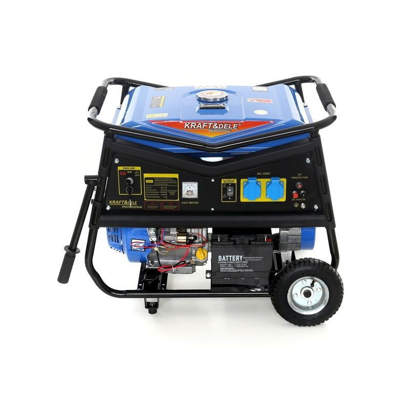 Generator curent monofazat, 5000W 12/230V, KD145, Kraft&Dele