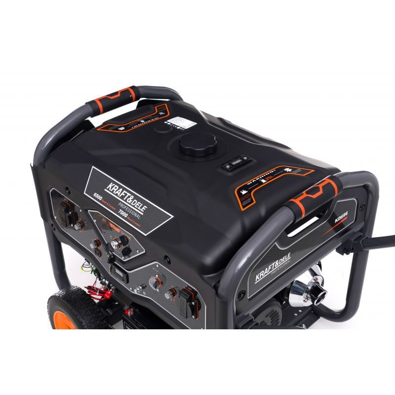 Casa si Gradina - Electrice - Generatoare electrice - Generator curent monofazat, 6.5 kW/7kW, KD696, Kraft&Dele - Infinity.ro