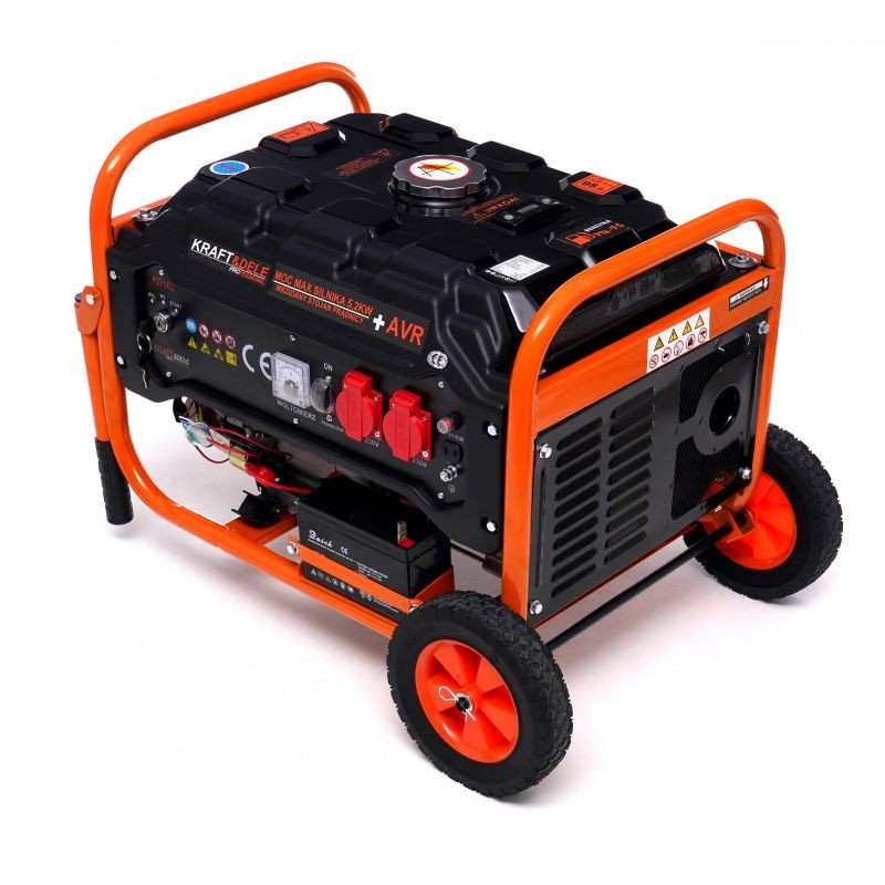 Casa si Gradina - Electrice - Generatoare electrice - Generator de curent, 3500W 12/230V, KD162, Kraft&Dele - Infinity.ro