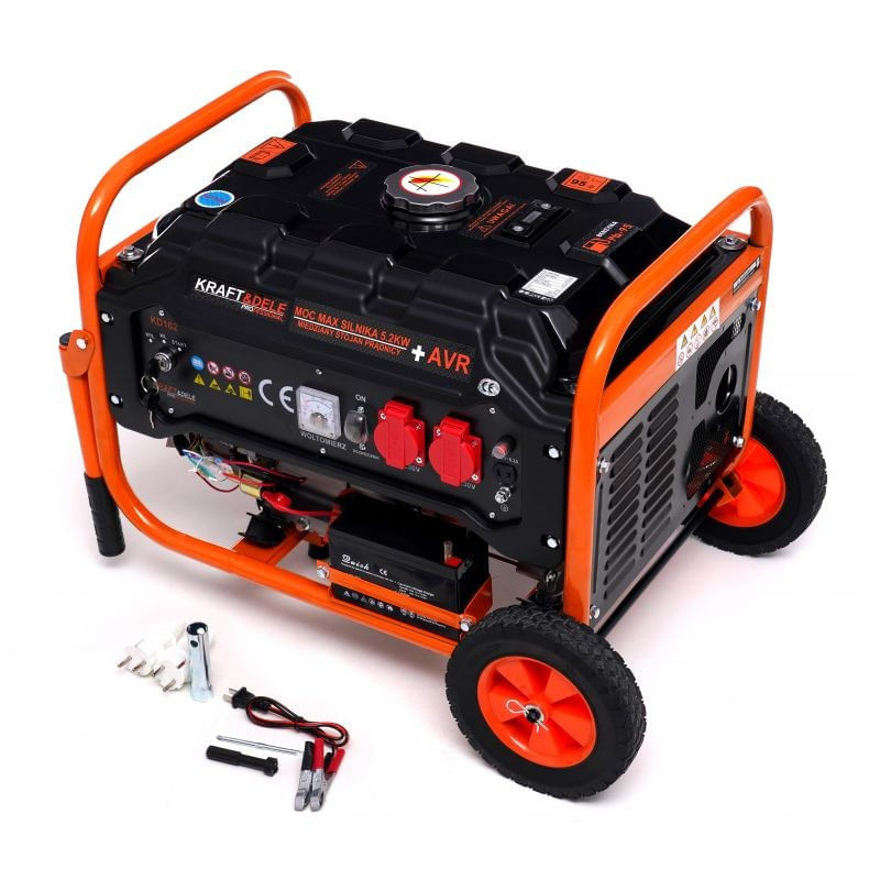 Casa si Gradina - Electrice - Generatoare electrice - Generator de curent, 3500W 12/230V, KD162, Kraft&Dele - Infinity.ro