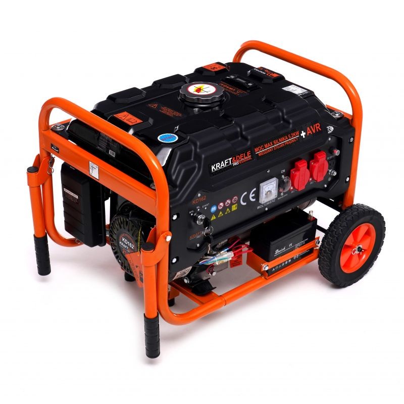 Casa si Gradina - Electrice - Generatoare electrice - Generator de curent, 3500W 12/230V, KD162, Kraft&Dele - Infinity.ro